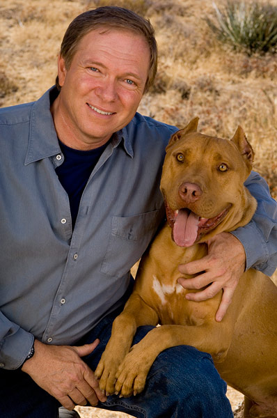 Leo and Pit Bull Lazarus